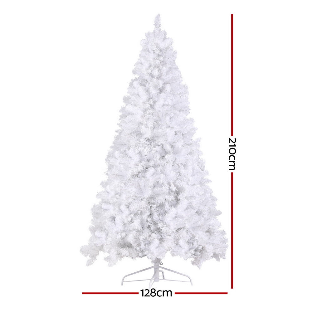 2.1m RGB Pre-Lit Christmas Tree – 1,310 Tips