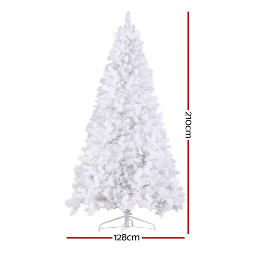2.1m RGB Pre-Lit Christmas Tree – 1,310 Tips