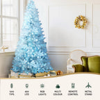 2.1m RGB Pre-Lit Christmas Tree – 1,310 Tips