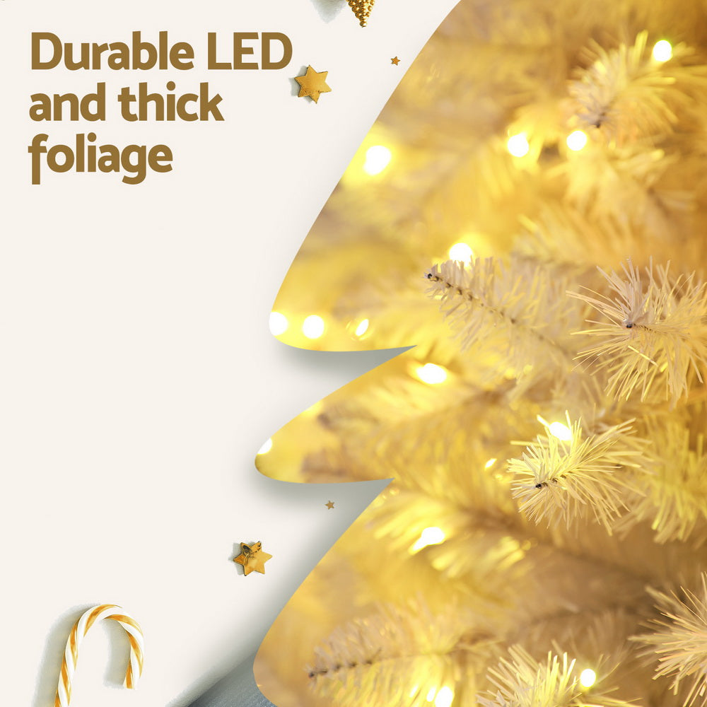 2.1m RGB Pre-Lit Christmas Tree – 1,310 Tips