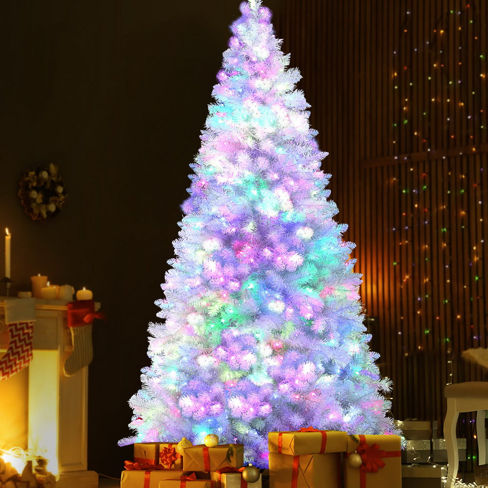 2.1m RGB Pre-Lit Christmas Tree – 1,310 Tips