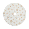 Jingle Jollys Christmas Tree Skirt – Snowflake | 90cm