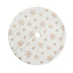 Jingle Jollys Christmas Tree Skirt – Snowflake | 90cm