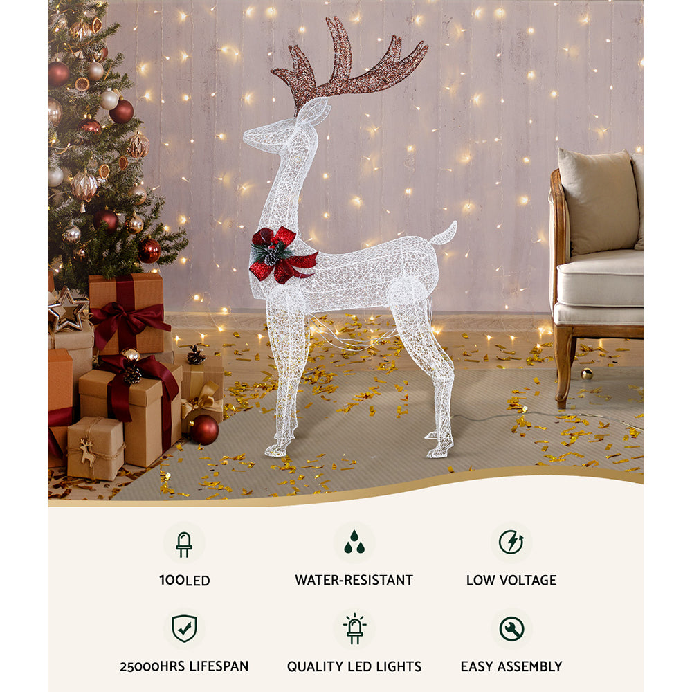 1.5m Light-Up Reindeer – Warm White