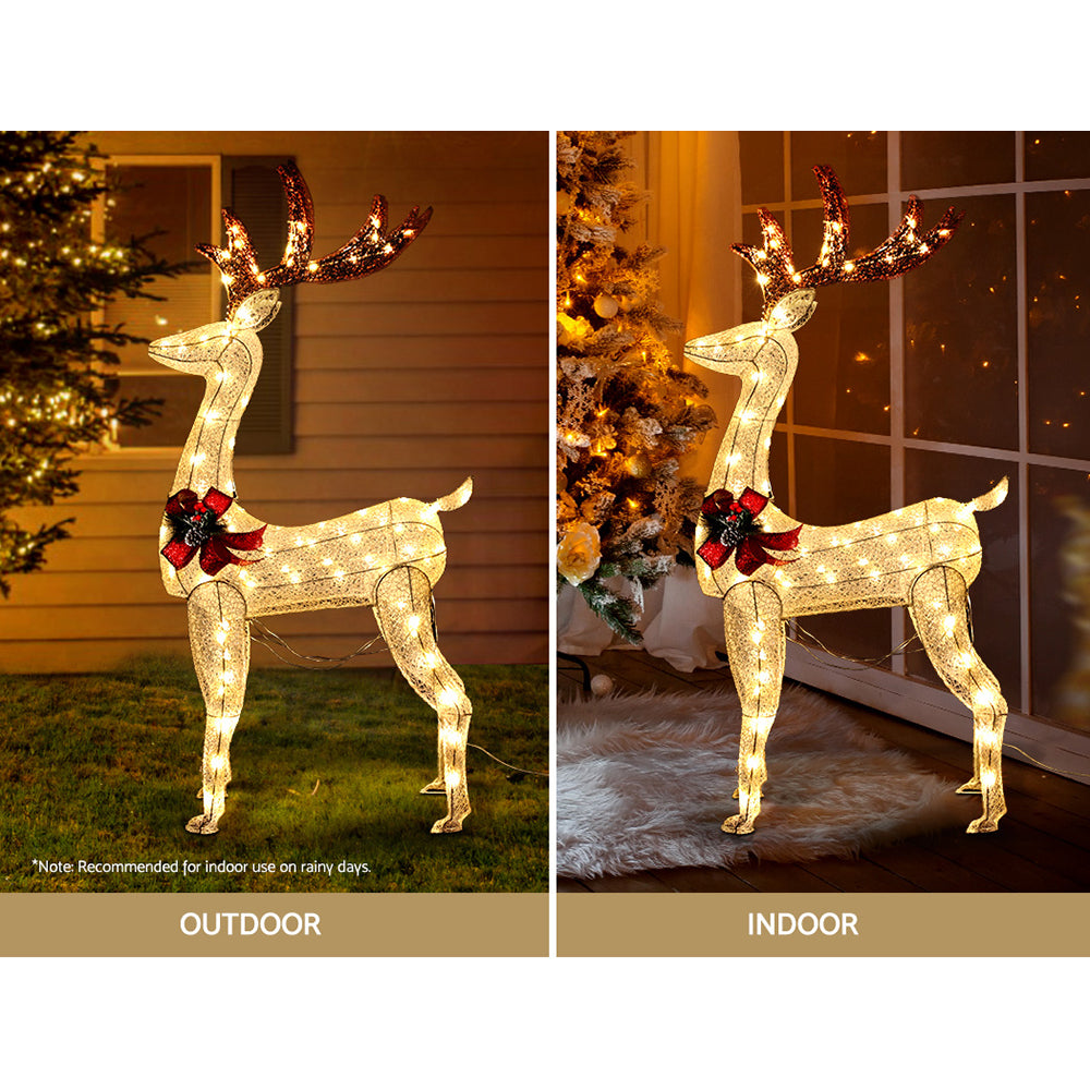 1.5m Light-Up Reindeer – Warm White