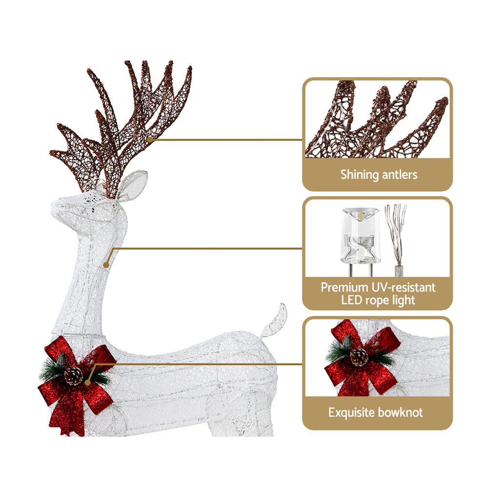 1.5m Light-Up Reindeer – Warm White
