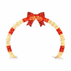 Jingle Jollys 2.5m Pre-Lit Christmas Archway – 330 Warm White LEDs