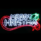 Merry & Bright LED Christmas Sign