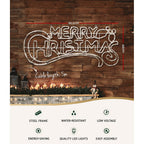Merry & Bright LED Christmas Sign