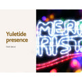 Merry & Bright LED Christmas Sign