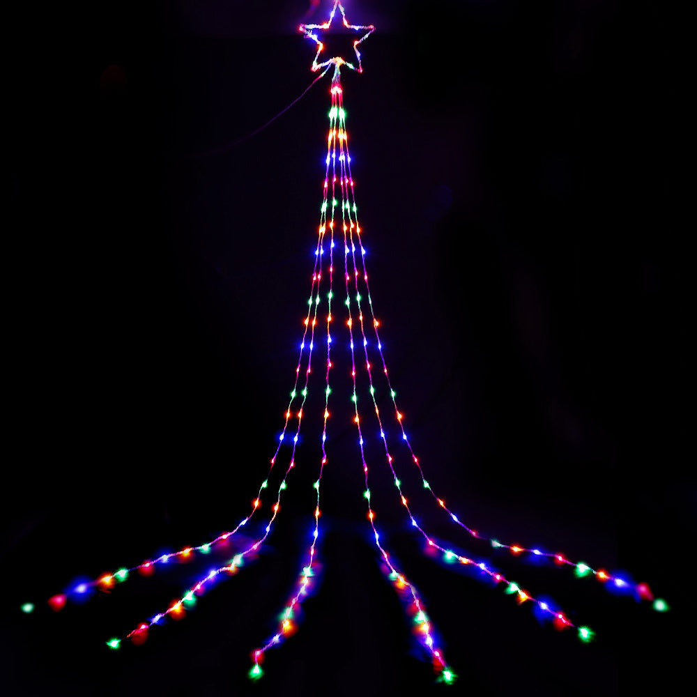 5m Solar Cascade Christmas Lights – 320 LED