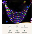 5m Solar Cascade Christmas Lights – 320 LED