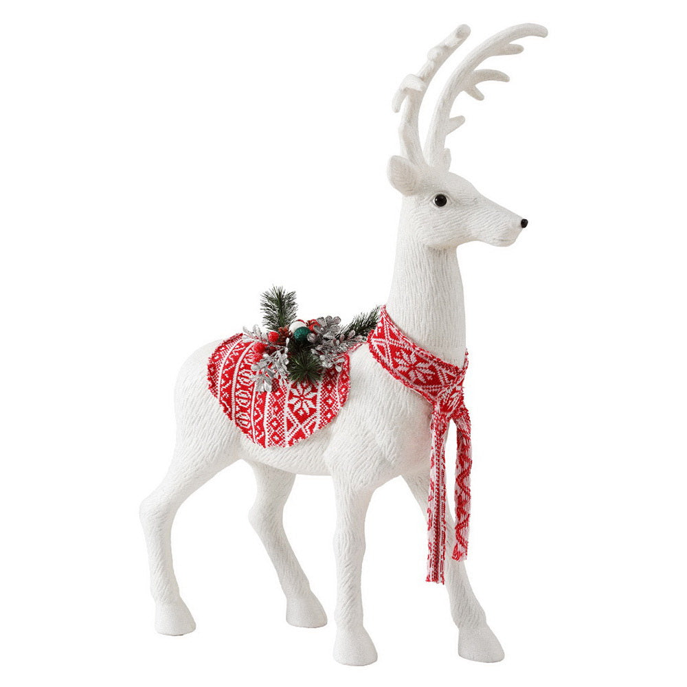 Glitter Reindeer Christmas Decoration – 80cm