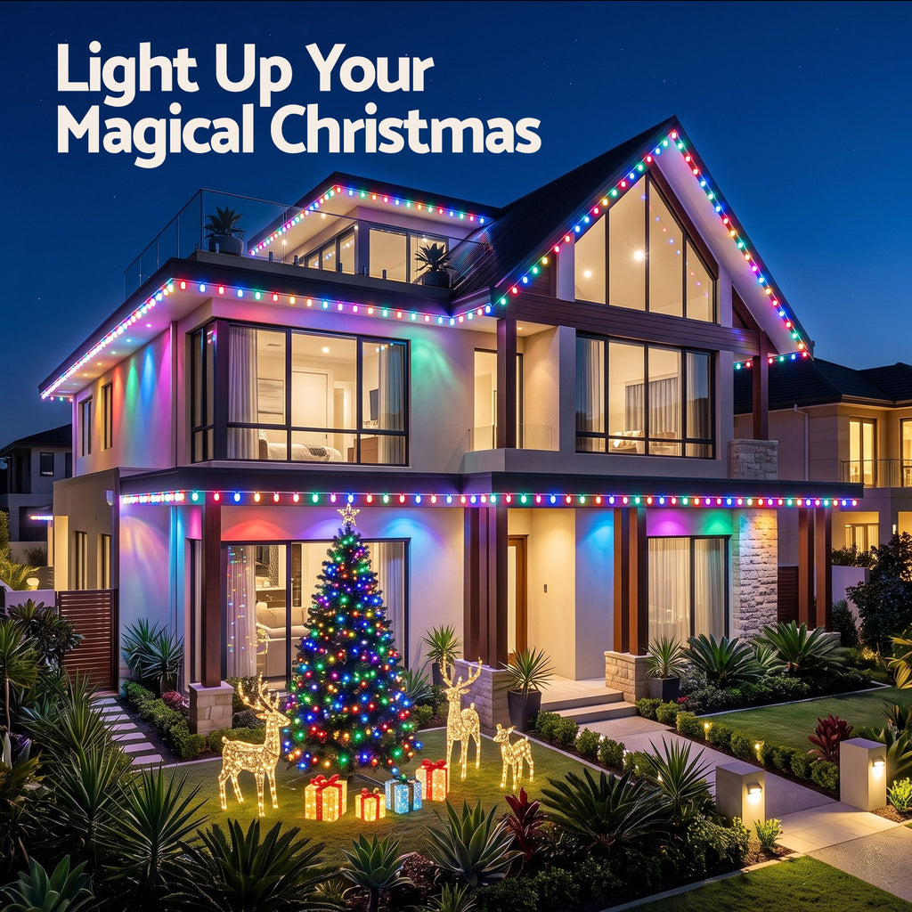 Smart Permanent Christmas Lights – 30m | 72 Multi-Colour LEDs
