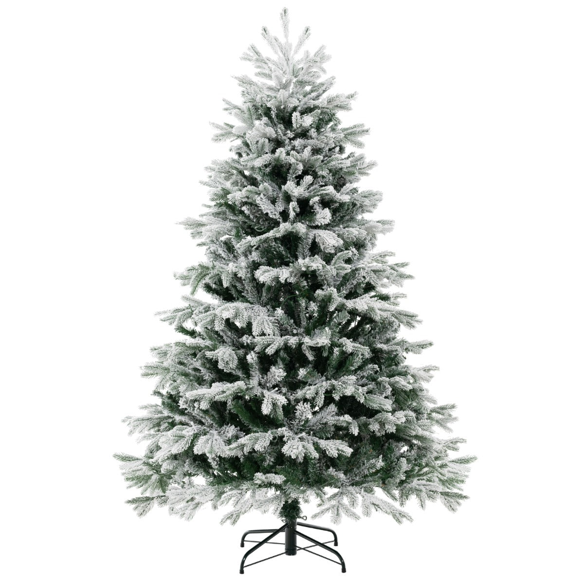 NNECW 1.8M Artificial Christmas Xmas Tree with 1022 PE PVC Branch Tips for Home/Office