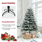 NNECW 1.8M Artificial Christmas Xmas Tree with 1022 PE PVC Branch Tips for Home/Office