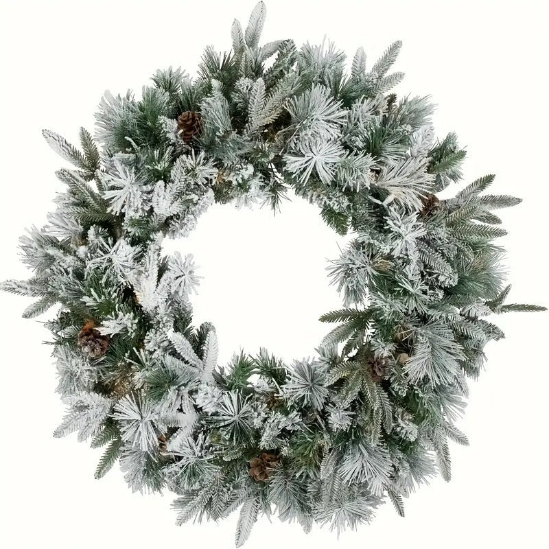 Classic Snowflake Wreath Christmas Decoration