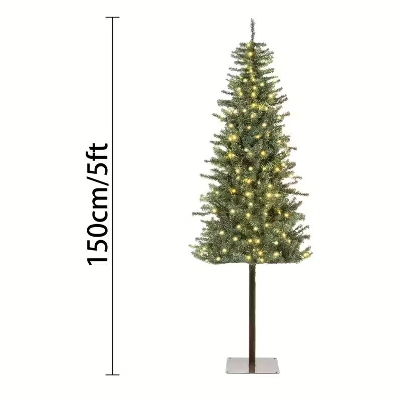 NNETM Pre-Installed Lighted Christmas Tree