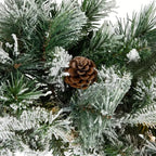 Classic Snowflake Wreath Christmas Decoration