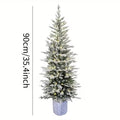 NNETM Pre-Lit Arctic Pine Christmas Tree