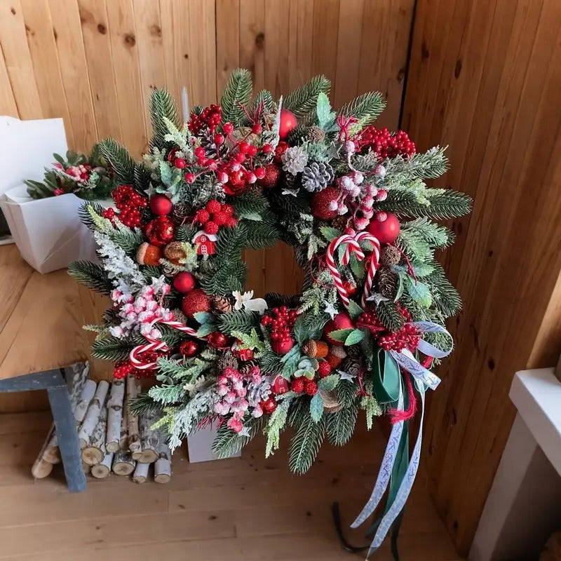 Christmas Wreath Door Hanging Decoration
