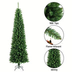Slim Artificial Christmas Tree