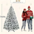 NNETM Foldable Artificial Cedar Christmas Tree