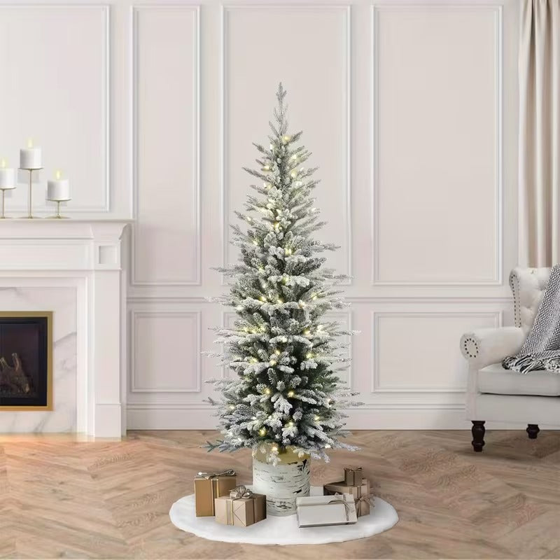 NNETM Pre-Lit Arctic Pine Christmas Tree